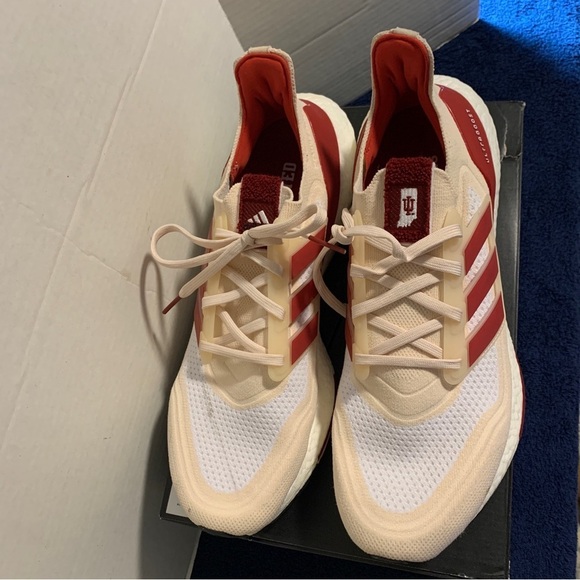 Adidas UltraBoost 21 GX7970 NCAA Pack - Indiana IU Basketball Shoes - Size 13 main image 5